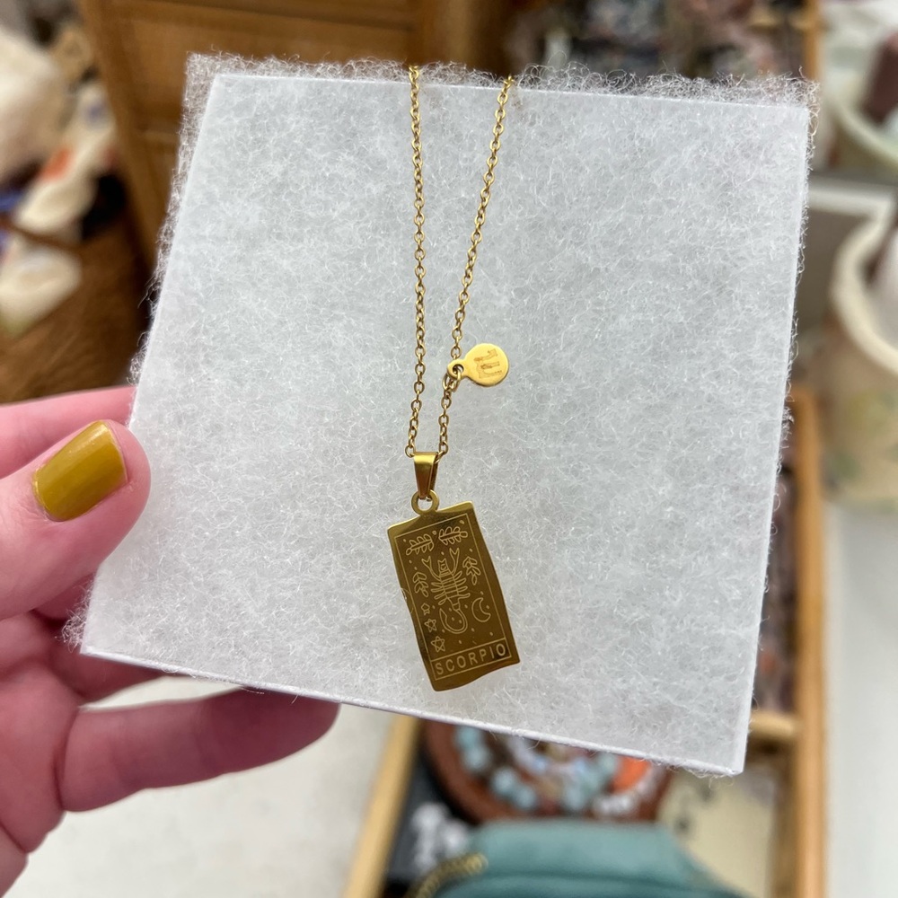 Scorpio necklace